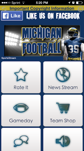 【免費運動App】Michigan Football STREAM+-APP點子