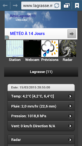 Météo Lagrasse 11