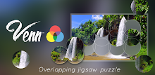 Venn Waterfalls: Circle Jigsaw APK