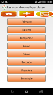 Exomath cours, exercices maths