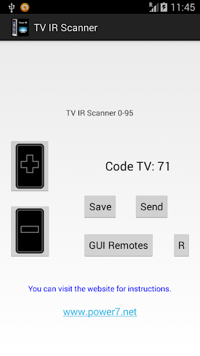 TV IR Scanner - Remote Control