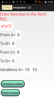 Integrals 123 Screenshots 2