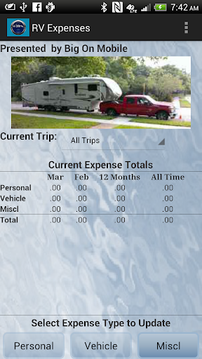 RV Expenses