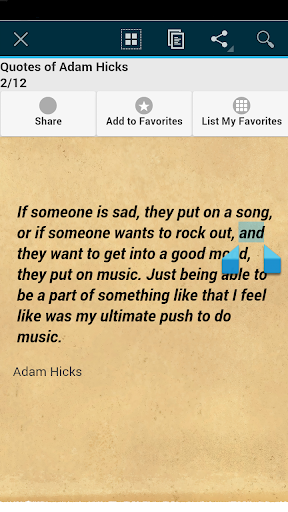 【免費娛樂App】Quotes of Adam Hicks-APP點子