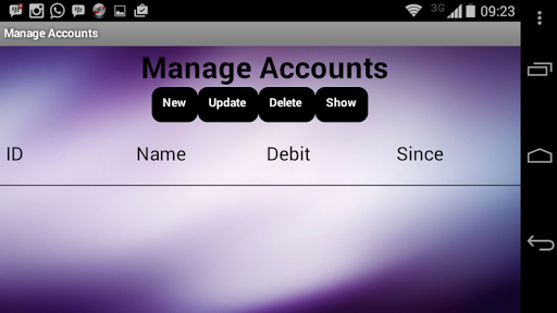 Manage Accounts