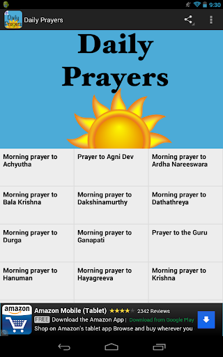 Daily Prayers