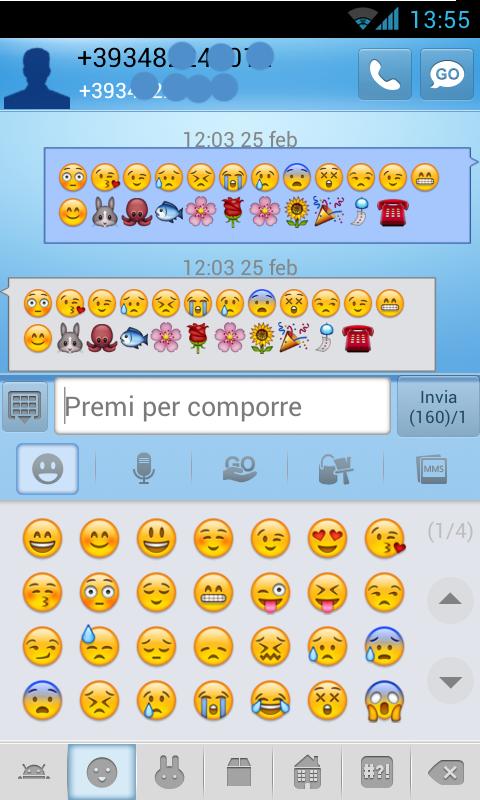 GO SMS pro Blue Quiet Premium - Android Apps on Google Play