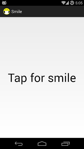 Smile button