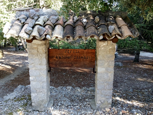 Cartel Refugio De Montaña Antoni Caimari