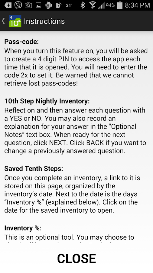 Tenth Step - Android Apps on Google Play