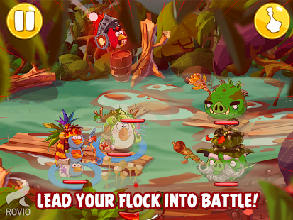 Angry Birds épico - tela de miniaturas