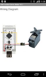 IOIO Servo Motor PWM Control poster 3