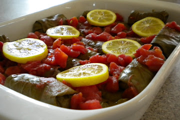Mom&#39;s Stuffed Grape Leaves
