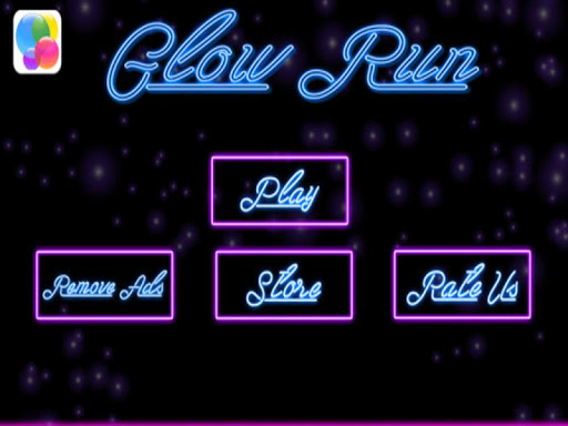 Glow Stick-Man Run: Neon Laser