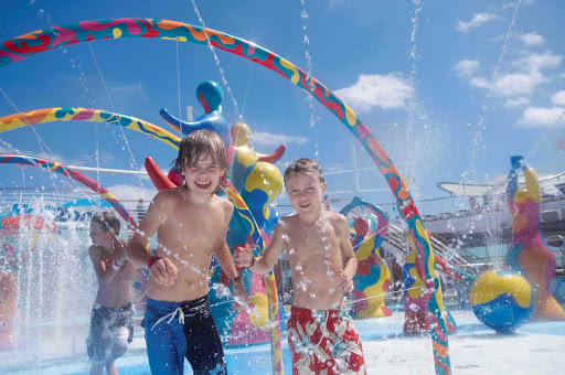 Liberty-of-the-Seas-H2O-Zone - Kids will love Liberty of the Seas' H2O Zone, the perfect place for them to splash and soak up some fun.