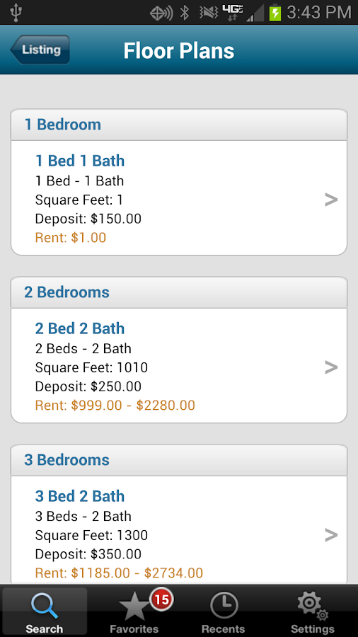 Apartment Search by RENTCafé Android Apps on Google Play