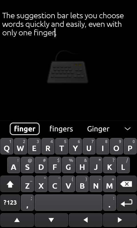 Ultra Keyboard - screenshot