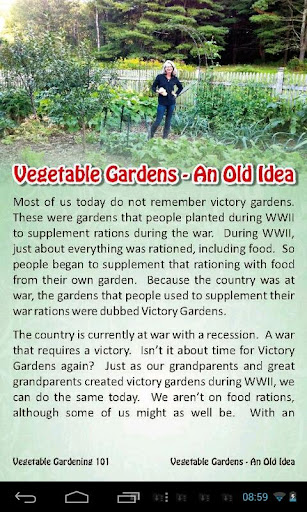 【免費書籍App】Vegetable Gardening 101-APP點子