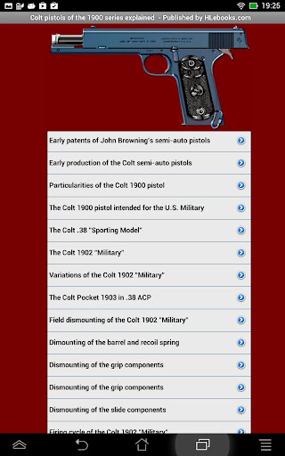 【免費書籍App】Colt pistols of 1900 series-APP點子
