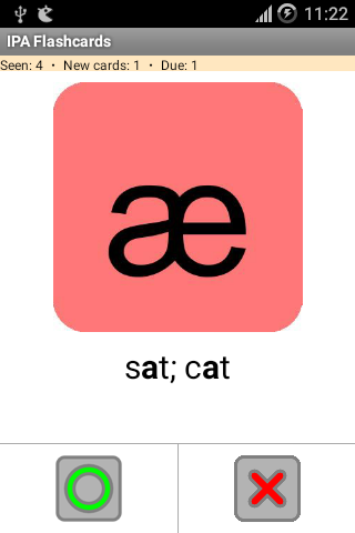 IPA Flashcards Screen 2