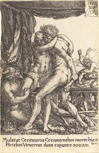 Hercules Preventing the Centaurs from the Rape of Hippodamia