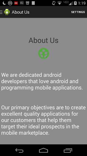 Main Line Android Example App