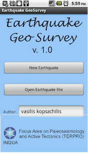 Earthquake Geo Survey