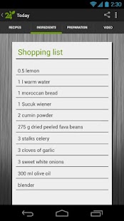 Free 24Kitchen Recipe of the Day APK for Android