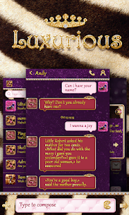 GO SMS LUXURIOUS THEME(圖1)-速報App