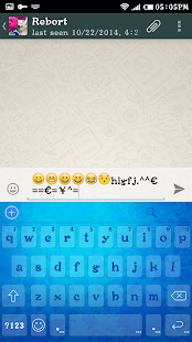 Lastest Porcelian iKeyboard Theme APK