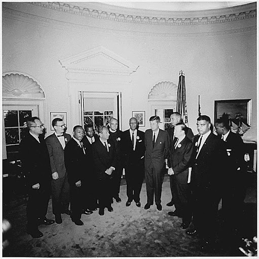 Meeting with President Kennedy after the March on Washington