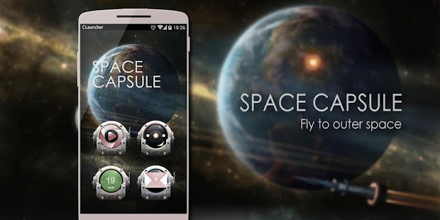 download Dark Space Theme C Launcher free