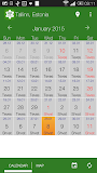 Jewish calendar - Simple Luach