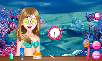 Mermaid spa jeux de filles APK capture d'écran Thumbnail #14