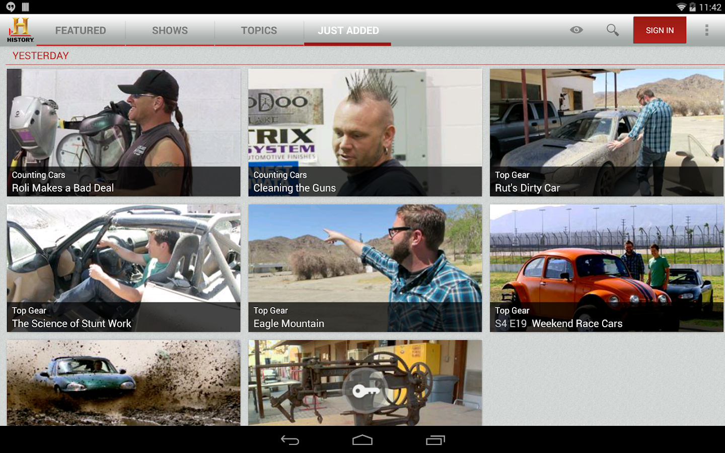 HISTORY Android Apps on Google Play