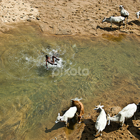 the moment by Srimanta Ray - Babies & Children Children Candids