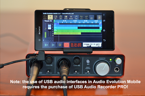 Audio Evolution Mobile DAW - screenshot thumbnail