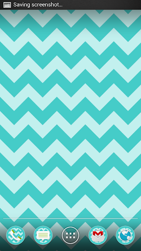 【免費個人化App】Chevron Blue Theme-APP點子