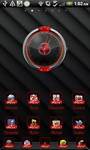 Free Download THEME - Red Hot Flames APK