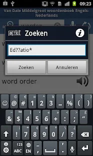 Van Dale English↔Dutch Concise - screenshot thumbnail