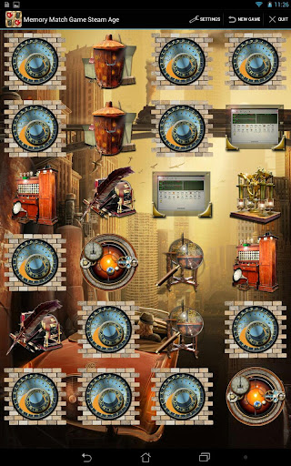 【免費解謎App】Memory Match Game Steam Age HD-APP點子