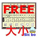 BIG and SMALL Free Macao Type logo
