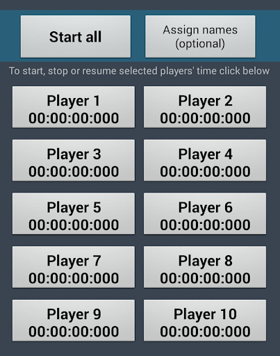 Multiple timer for sports