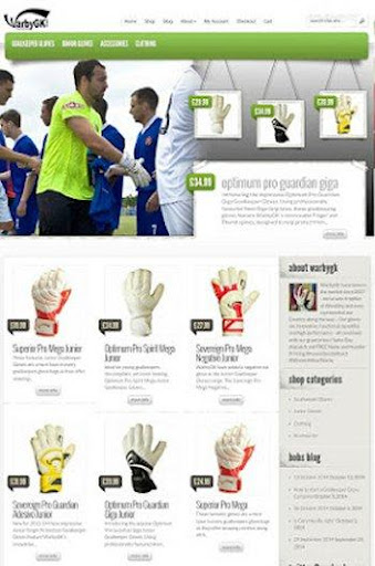 WarbyGK Goalkeeper Gloves