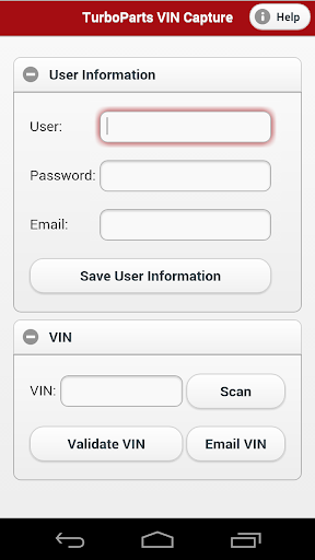 TurboParts VIN Capture