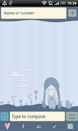 免費下載個人化APP|GO SMS Pro Sweet Girl Theme app開箱文|APP開箱王