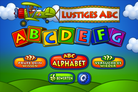 Lustiges ABC Buchstaben lernen