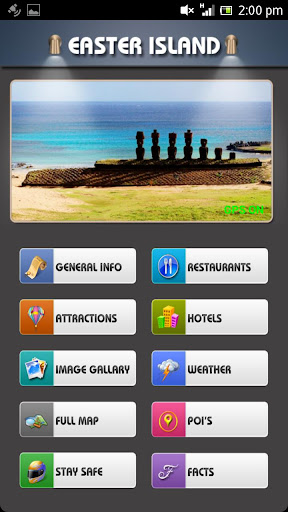 Easter Is. Offline Map Guide