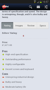 ZDNet Mobile - screenshot thumbnail