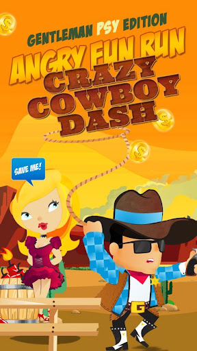 Angry Fun Crazy Cowboy Dash